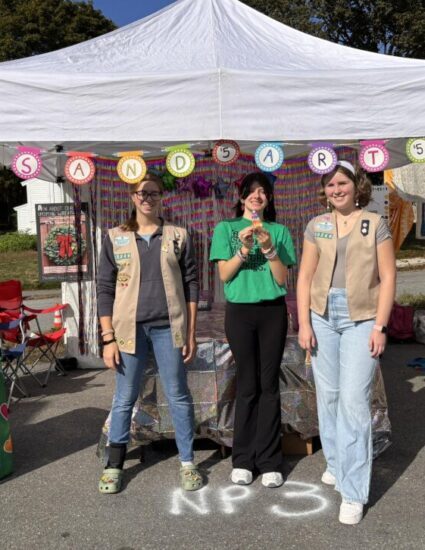 Girl Scouts at CASF 2025.