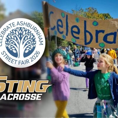 Sting Lacrosse at Celebrate Ashburnham Street Fair 2026.