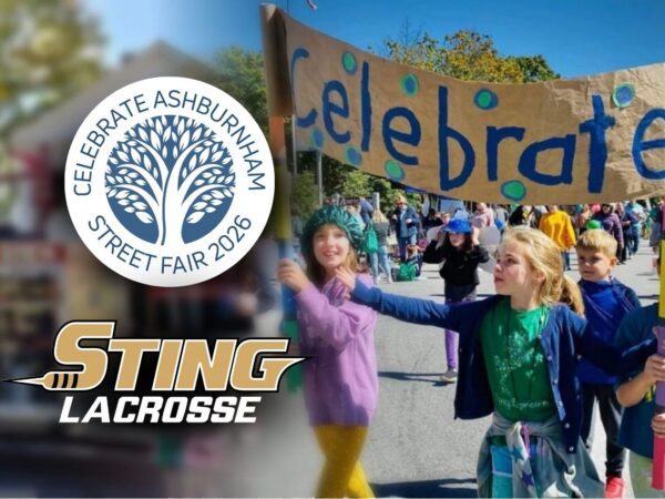 Sting Lacrosse at Celebrate Ashburnham Street Fair 2026.