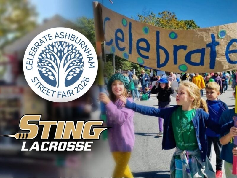 Sting Lacrosse at Celebrate Ashburnham Street Fair 2026.